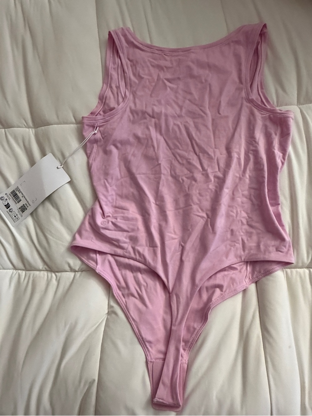 lululemon athletica Light Pink Sleeveless Bodysuit Tank - Picture 2 of 4